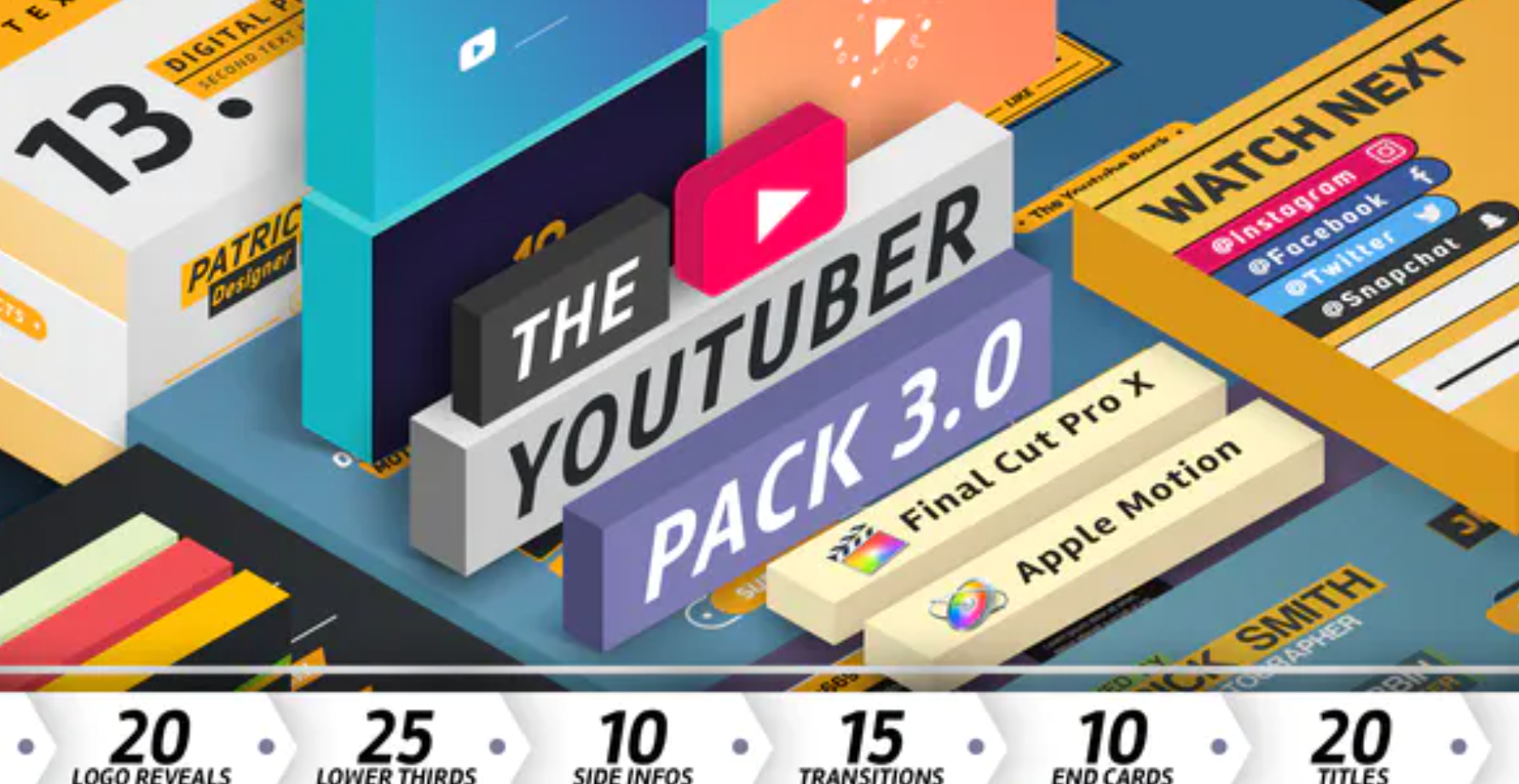 The YouTuber Pack 3.0 - Final Cut Pro X 5