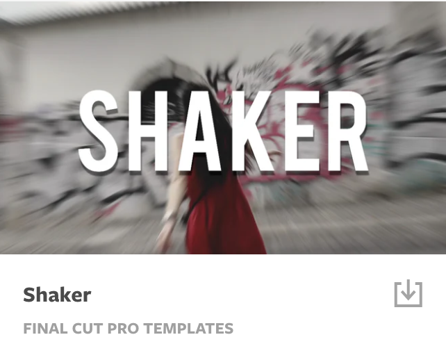 Shaker by Vesna for FCPX 7