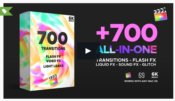 700 FCPX Transitions Videohive 1