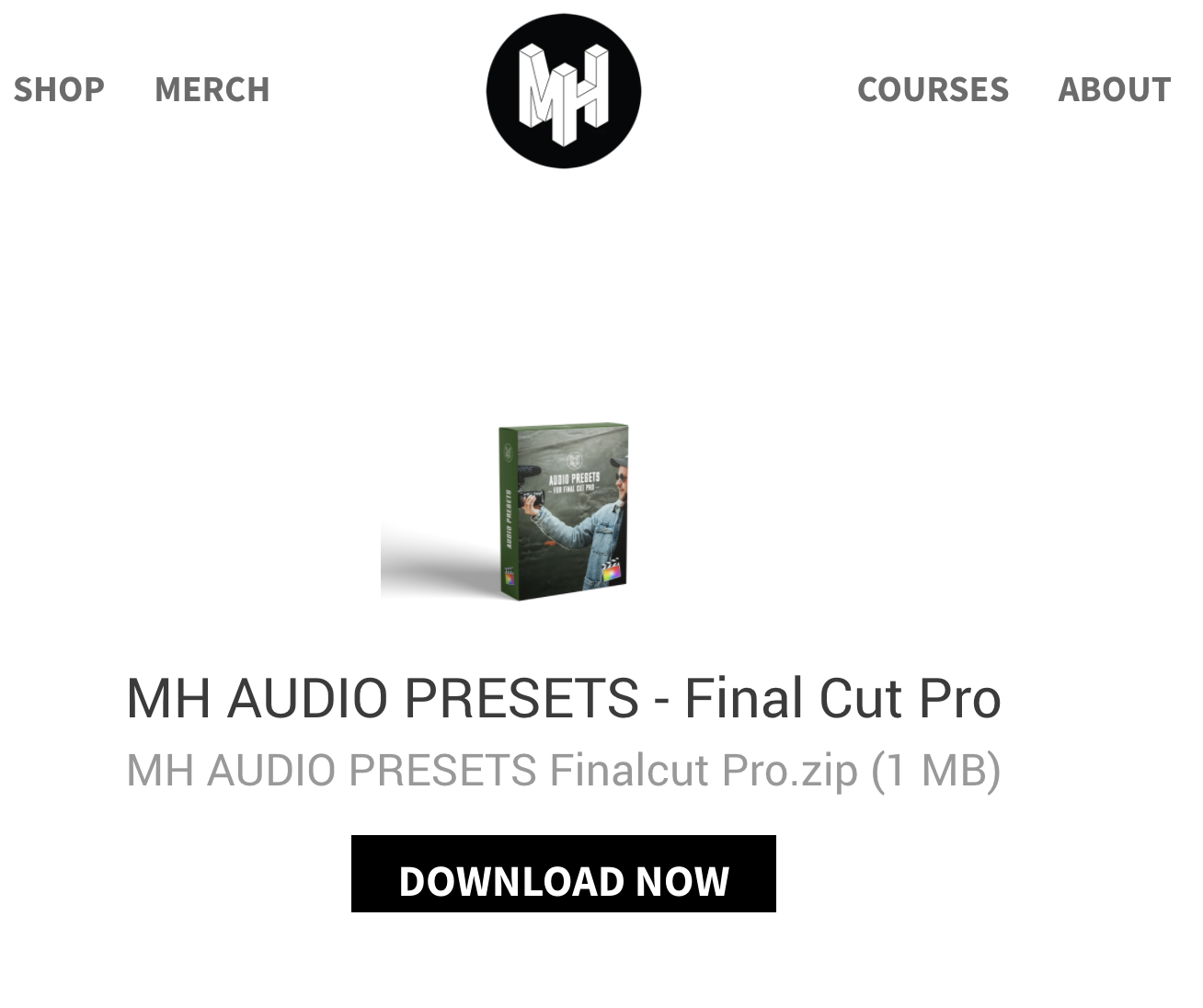 audio visualizer preset for final cut pro free