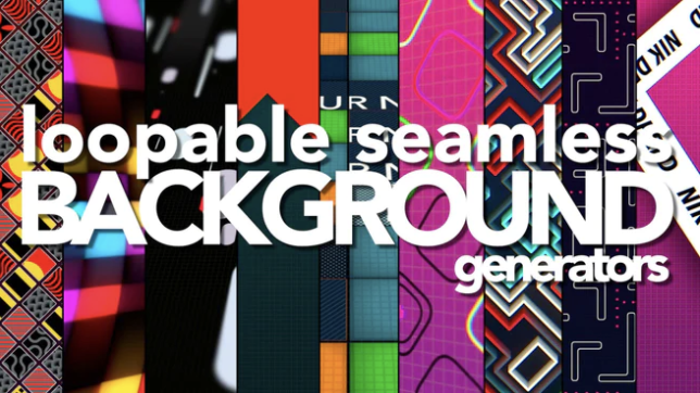 Background Generators For FCPX by NIK DPRED 1