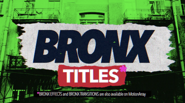 BronX - Titles - MotionArray 1