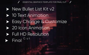 Bullet List Kit V2 12