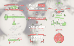 Christmas And New Years Titles by Motion_Pro 3