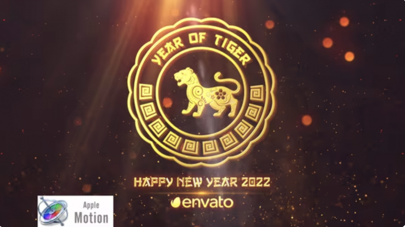 Chinese New Year 2022 - Apple Motion 1