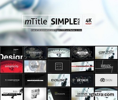 mTitles Simple Pack Vol 1-2-3 1