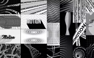 Typographic Kinetic Posters & Titles 3