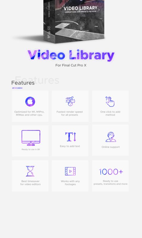 Video Library - Final Cut Pro X 2