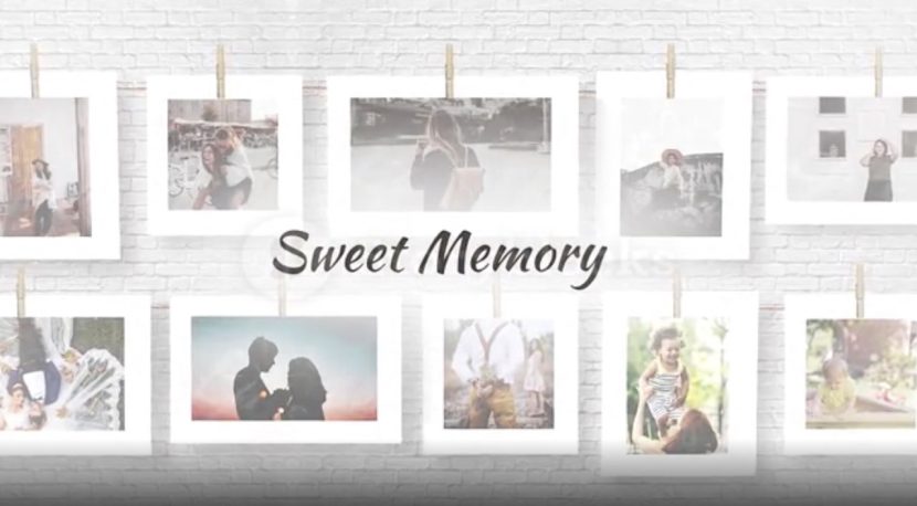 Sweet Memories Slideshow - Storyblock 1