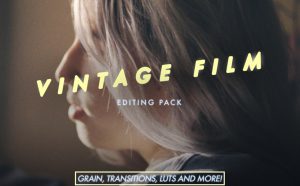 Vintage Film Editing Pack (Grain, Transitions, LUTs and Overlays) 6