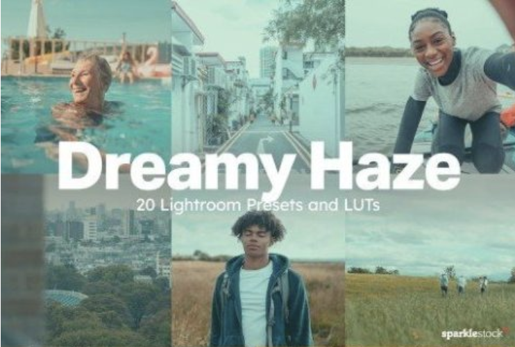 20 Dreamy Haze Lightroom Presets and LUTs 1