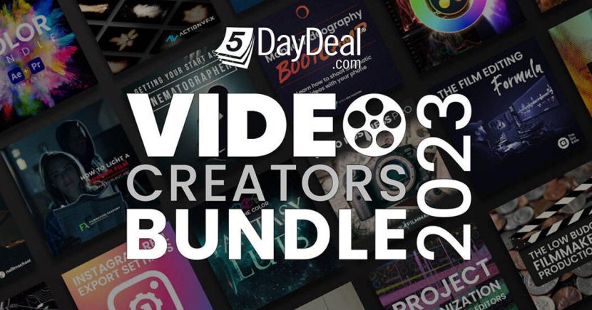 5DayDeal launched the 2023 video creators bundle 1