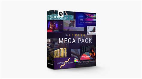 mLower Mega Pack - MotionVFX 1